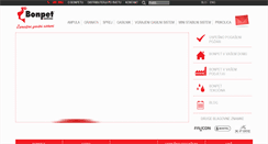 Desktop Screenshot of bonpet.si